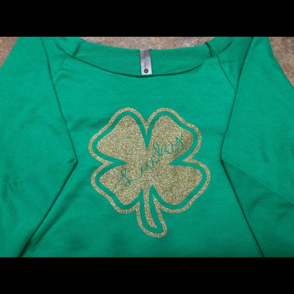 Next Level shamrock shirt